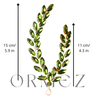 Kylah hair accessory light green