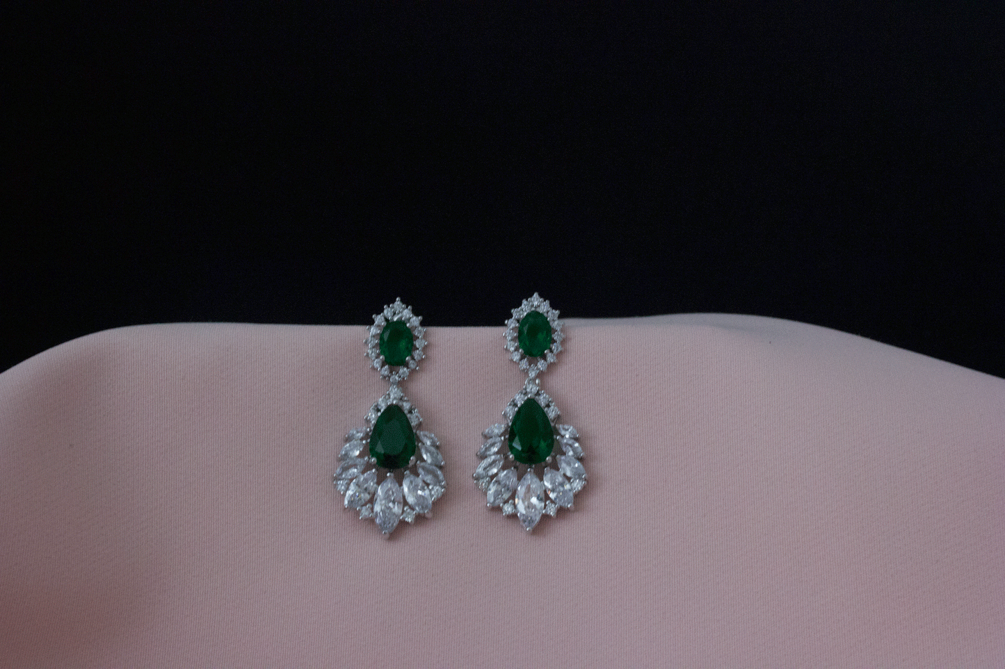 Almira Grüne Ohrringe