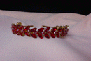Red hair accessory diadem