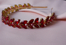 Red hair accessory diadem