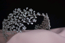 Amelie tiara bridal hair jewelry hair accessories