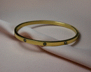 Bracelet gold diamond