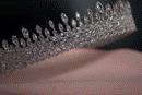 Bridget tiara bridal crown hair accessories