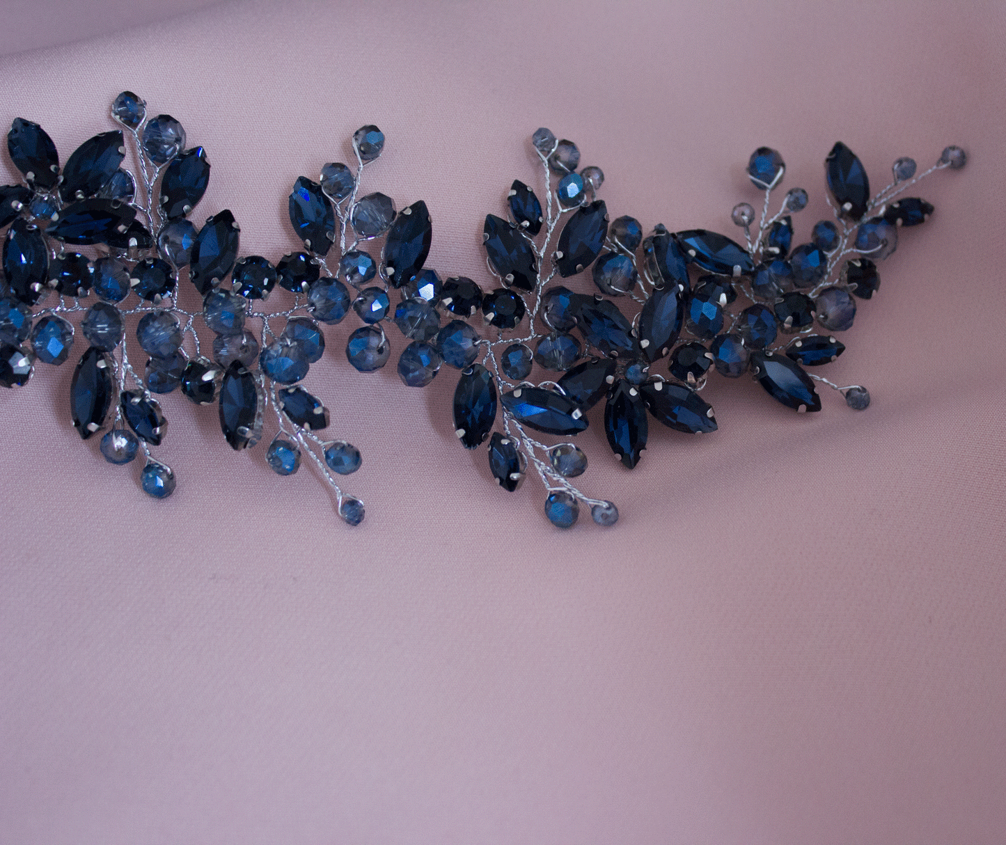 Constella blauer Haarschmuck