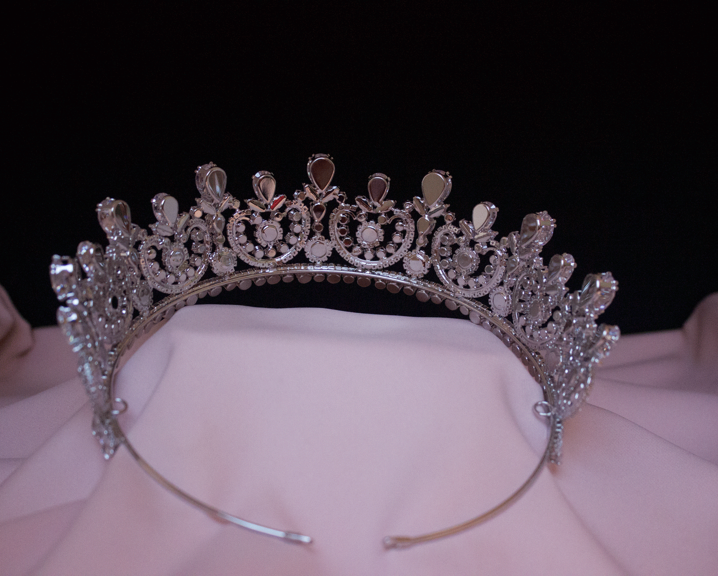 Elian Tiara Brautkrone Haarschmuck