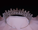 Elian tiara bridal crown hair accessories
