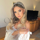 Alma silver headband bridal hair accessories