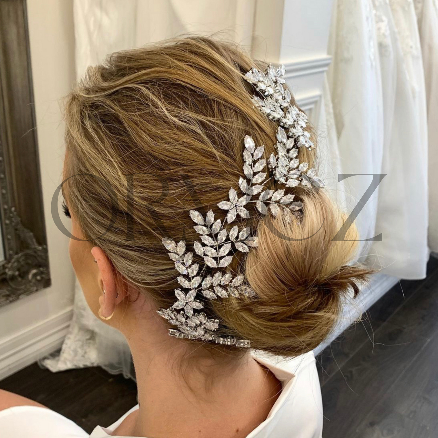 Yares Braut-Haarschmuck, Stirnband, Tiara