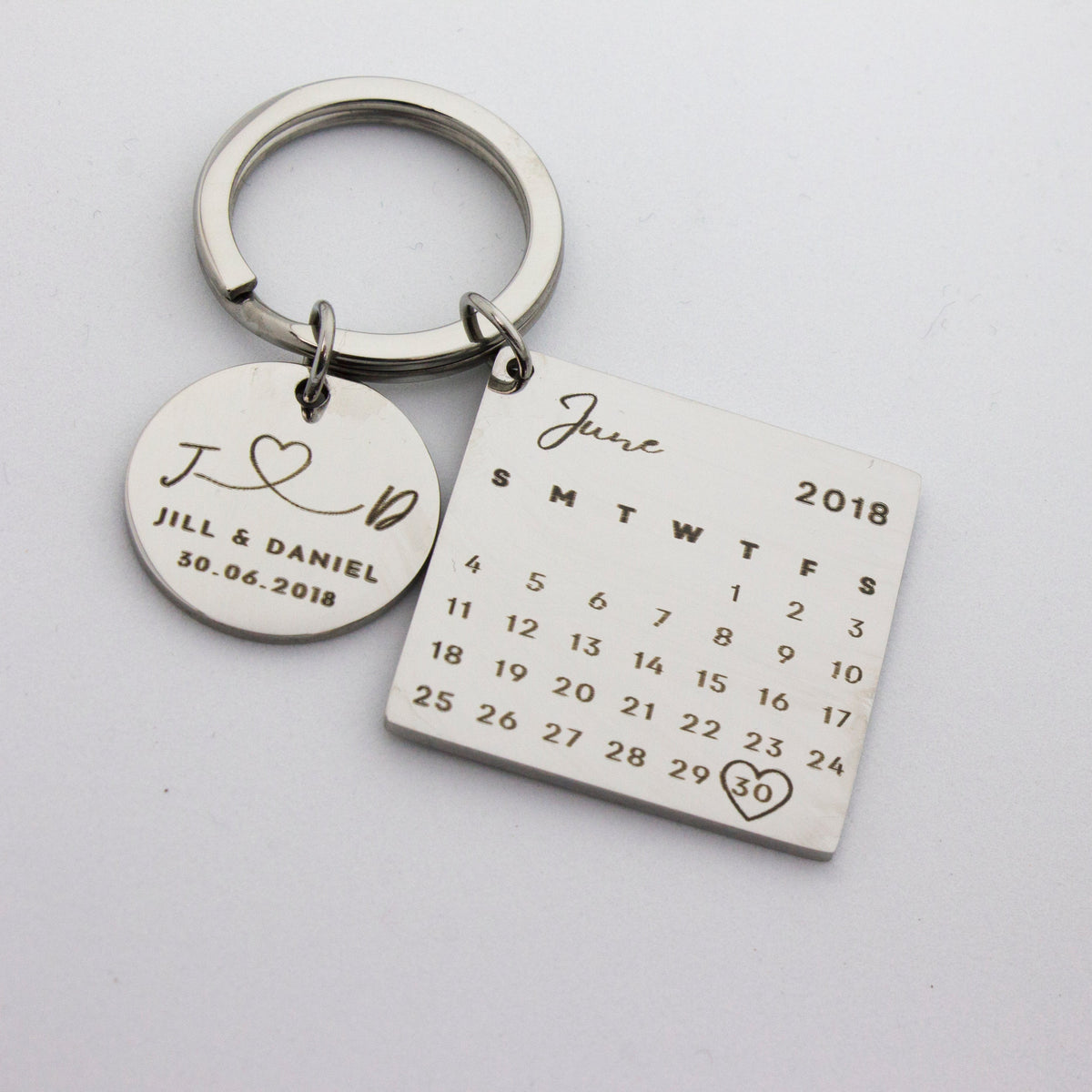 50 jaar eeuwigdurende kalender sleutelhanger antiek messing nautische vintage stijl handgemaakte materialen: messing