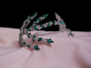 Leora green/silver