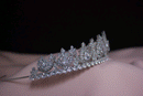 Mari tiara bridal crown hair accessories