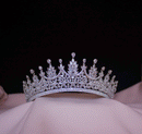 Silver bridal tiara royal