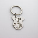 Personalized romper keychain