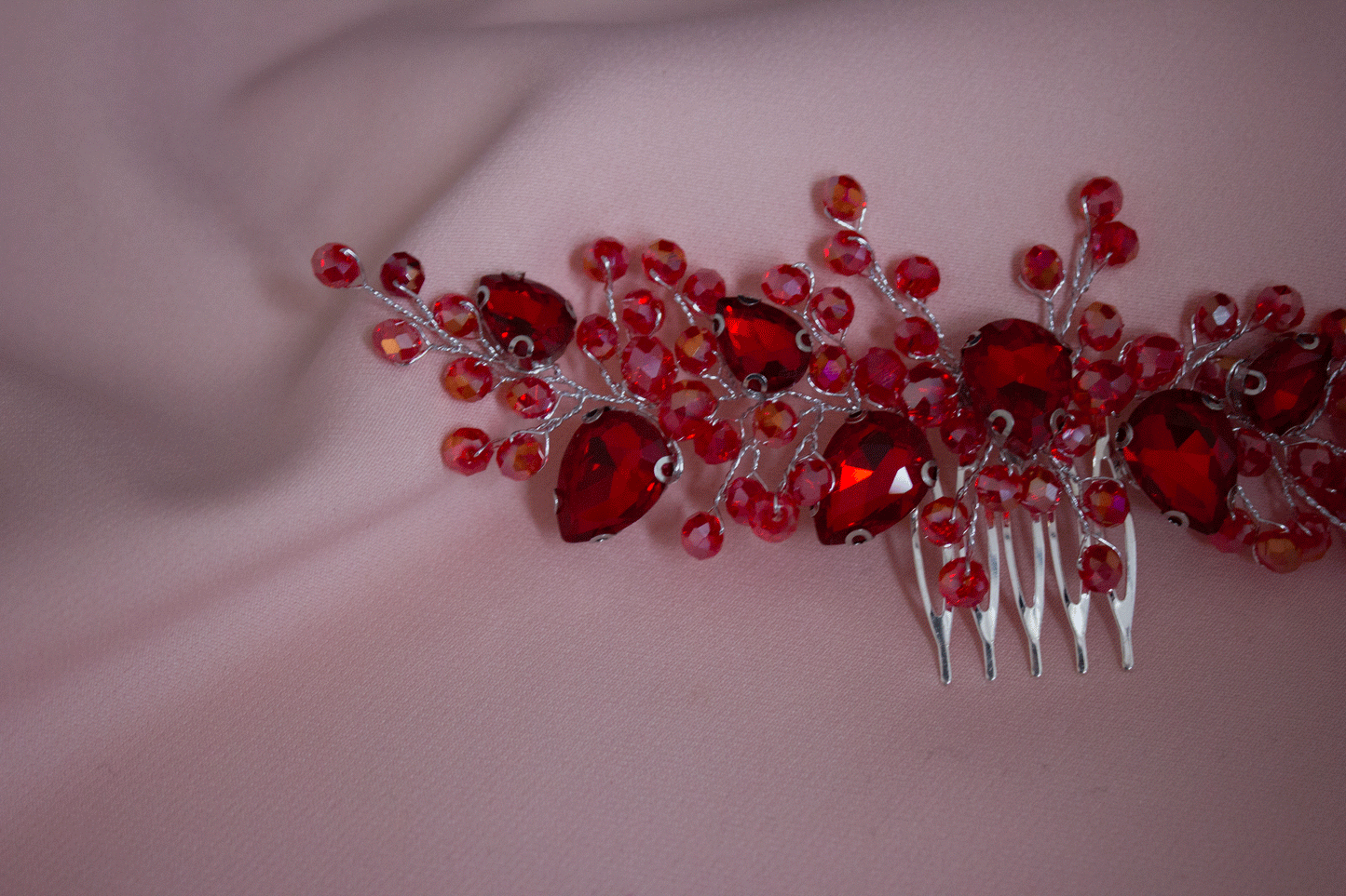 Vicki roter Haarkamm