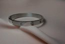 Bracelet silver diamond
