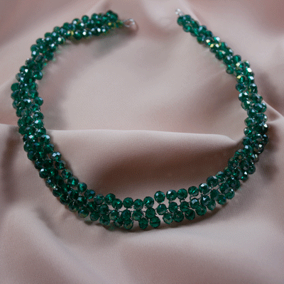 Green Pearl headband