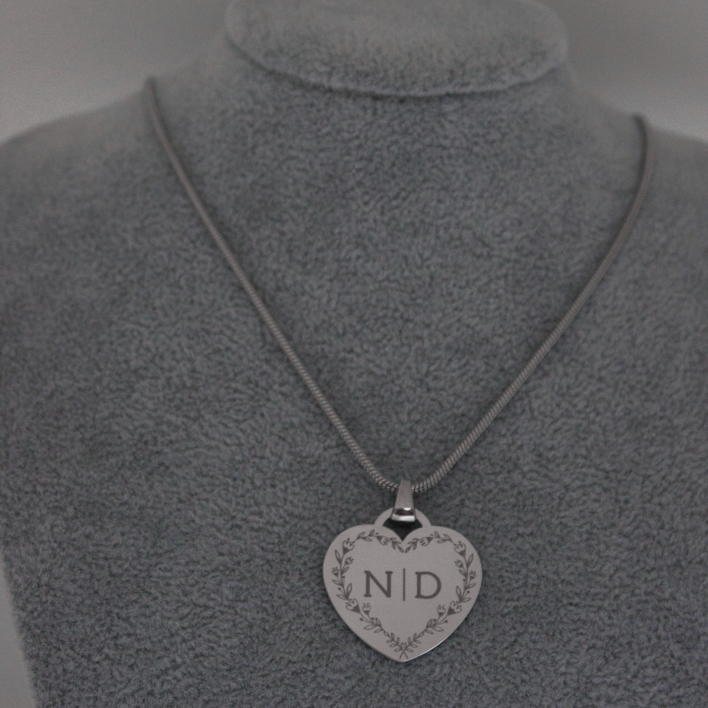 Gepersonaliseerde hart ketting