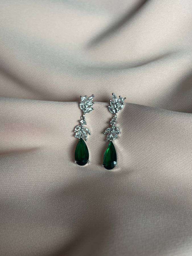 Tara earrings green