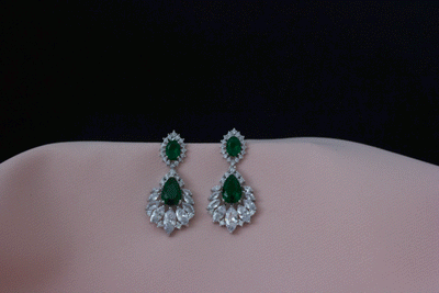 Almira Grüne Ohrringe