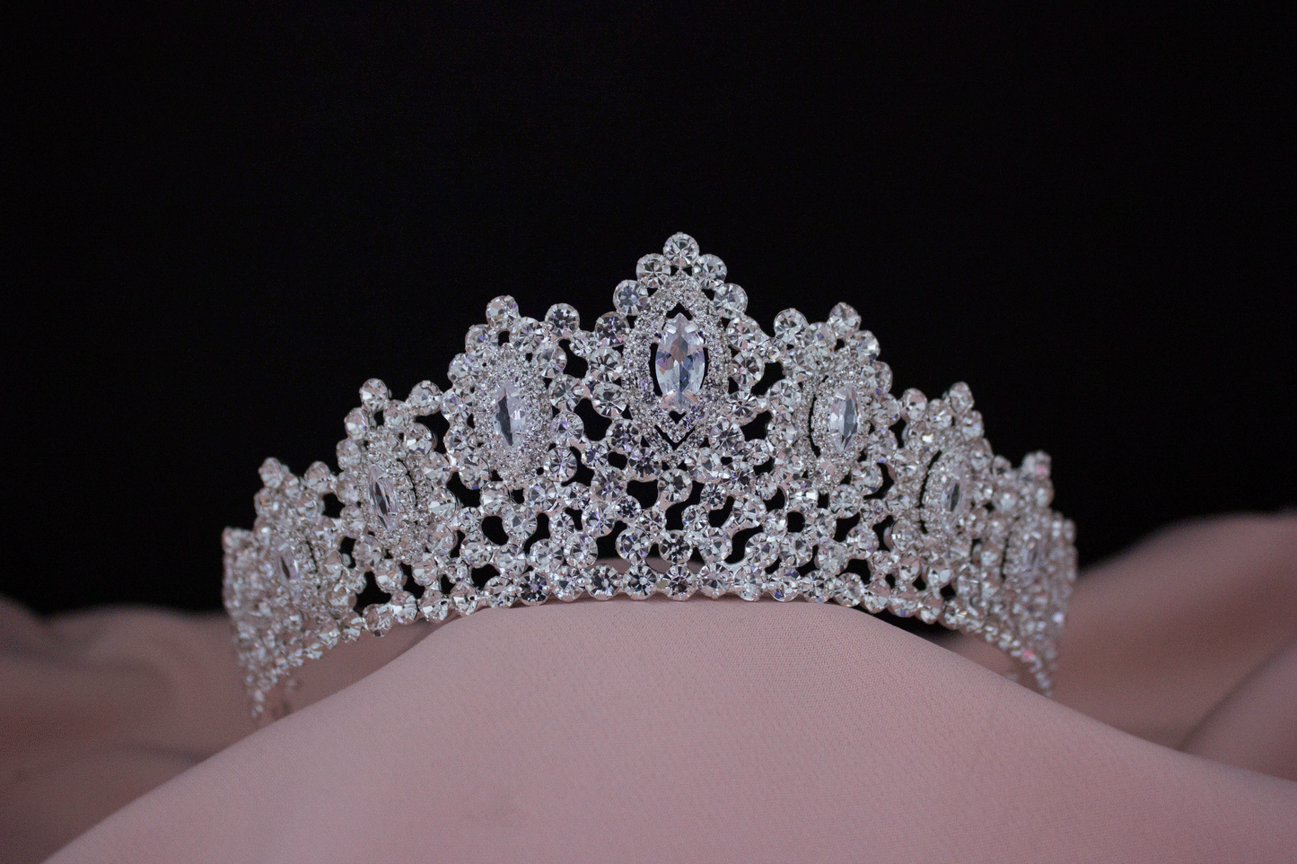 Ariana Tiara Brautkrone Haarschmuck