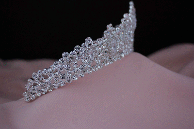Ariana tiara bridal crown hair accessories