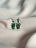 Audrey earrings green