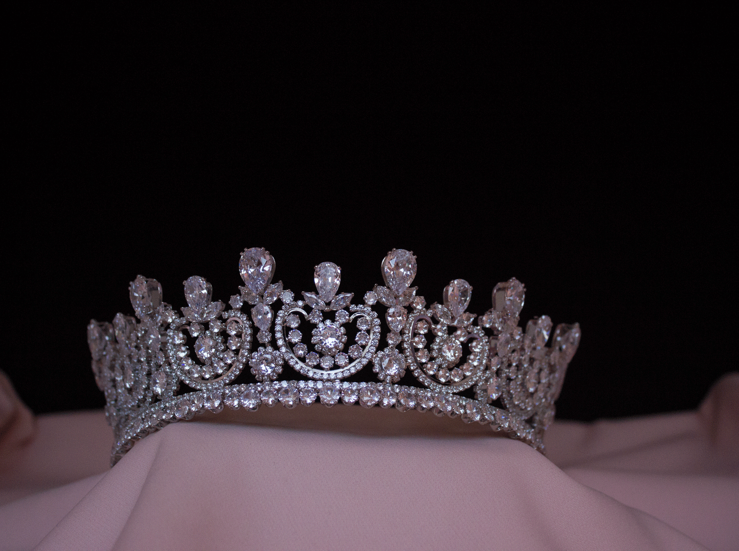 Elian Tiara Brautkrone Haarschmuck