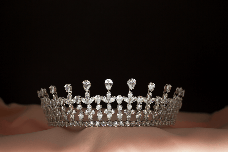 Emma tiara bruids kroon haar accessoires