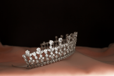 Emma Tiara Brautkrone Haarschmuck