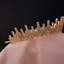 Farzya Gold Tiara Brautkrone Haarschmuck