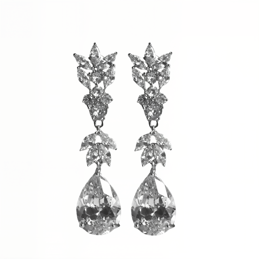 Almira bridal earrings