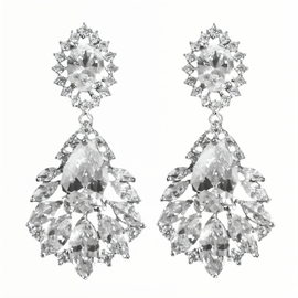 Almira bridal earrings