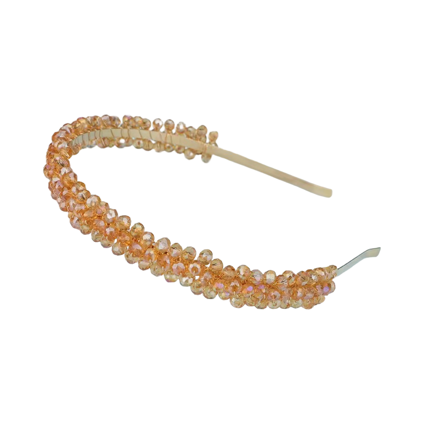 Iris champagne diadeem