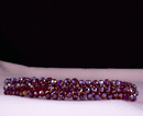 Iris bordeaux diadem