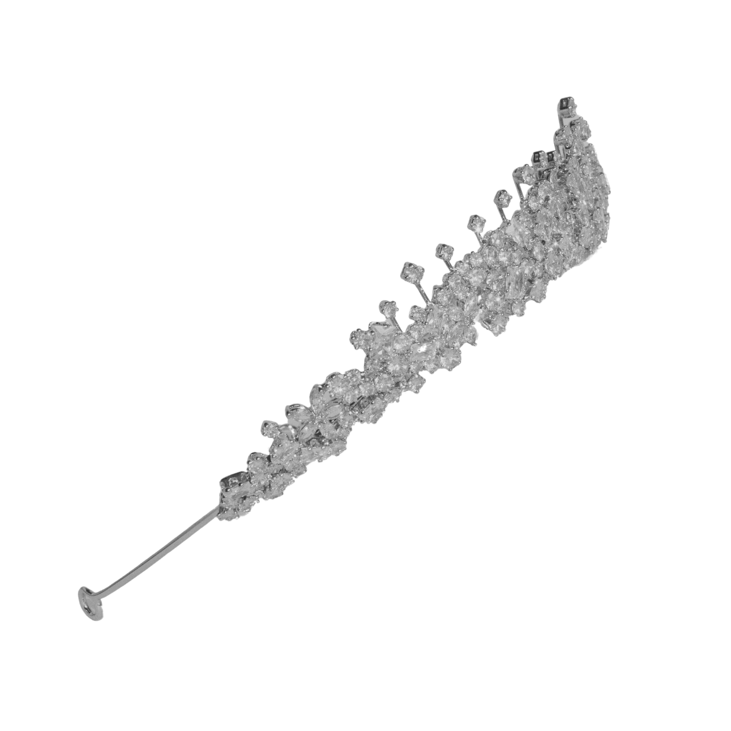 Katia silver tiara 3d effect