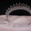 Silberne Tiara-Krone Najia