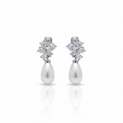 Nereza parel oorbellen