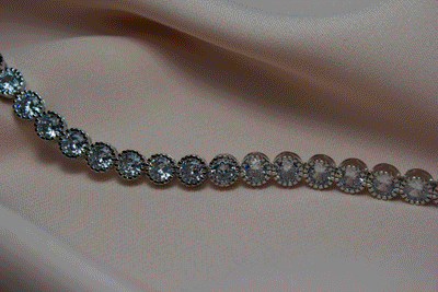 Tennis armband Silber