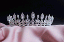 Dahlia tiara bruids kroon haar accessoires