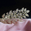 Giselle bridal hair accessories tiara
