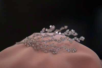 Angel bridal hair accessories tiara