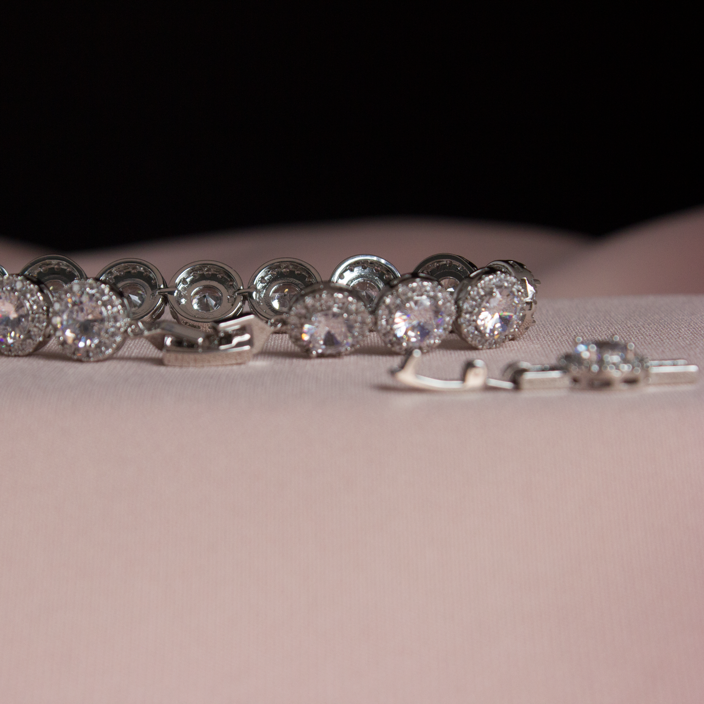 Tennis armband Silber