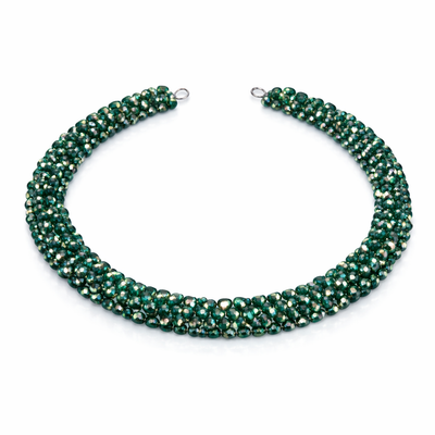 Groene Parel haarband