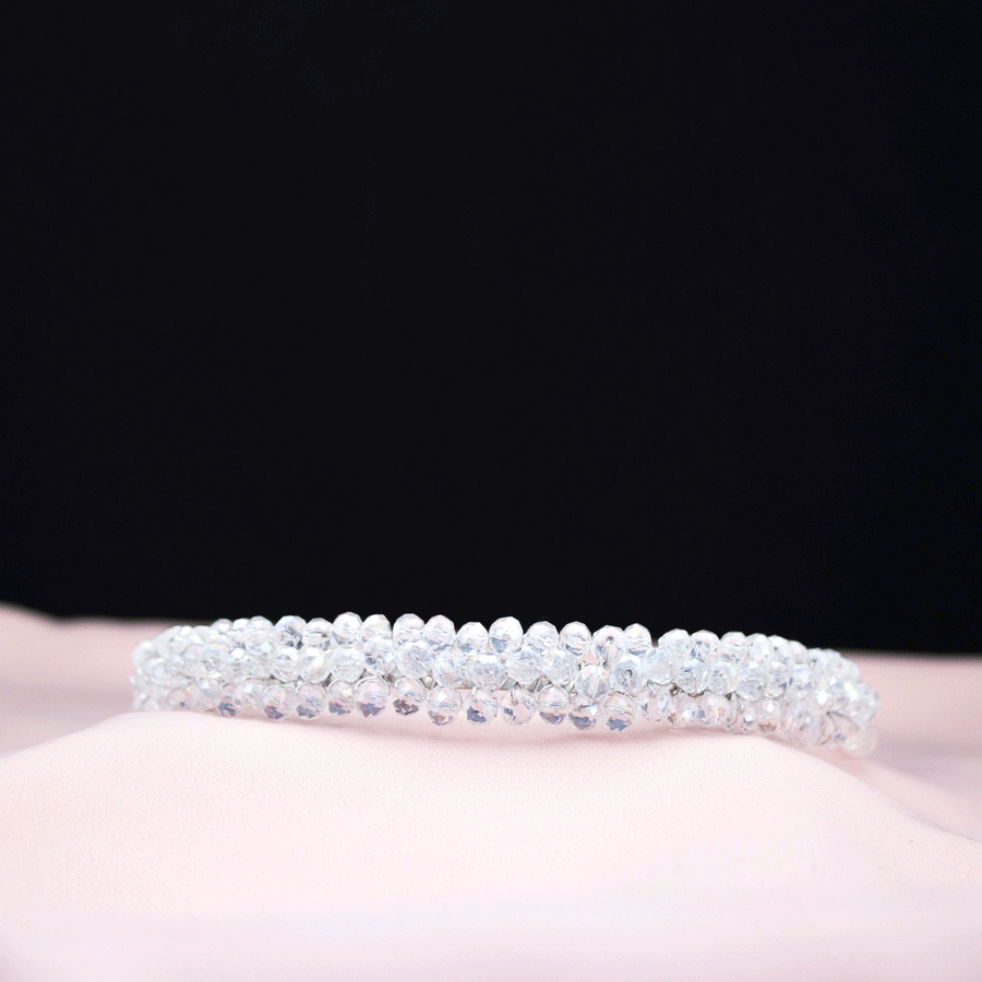 Iris white diadem