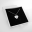 Ketting hart initiaal gepersonaliseerd