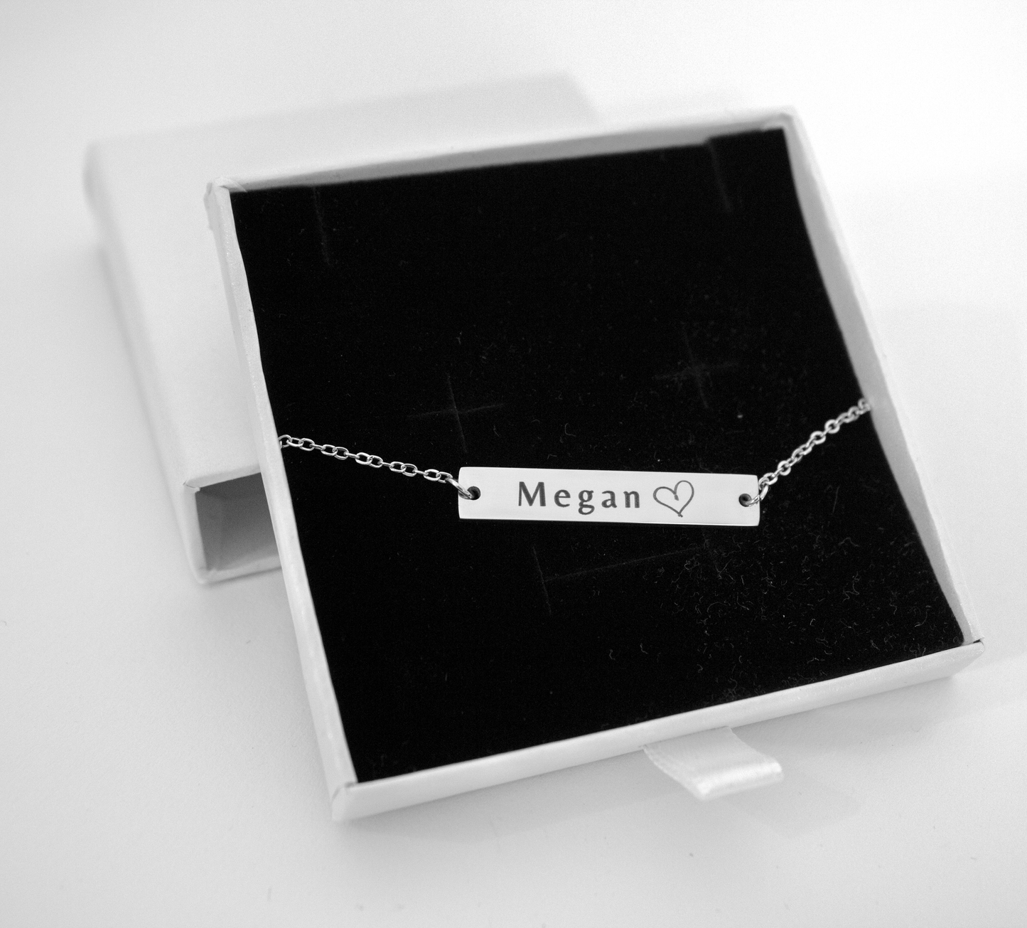 Gepersonaliseerde rechthoek armband