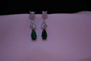 Tara earrings green