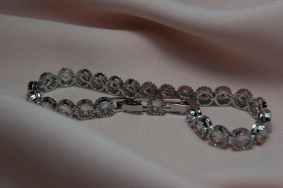 Tennis armband Silber