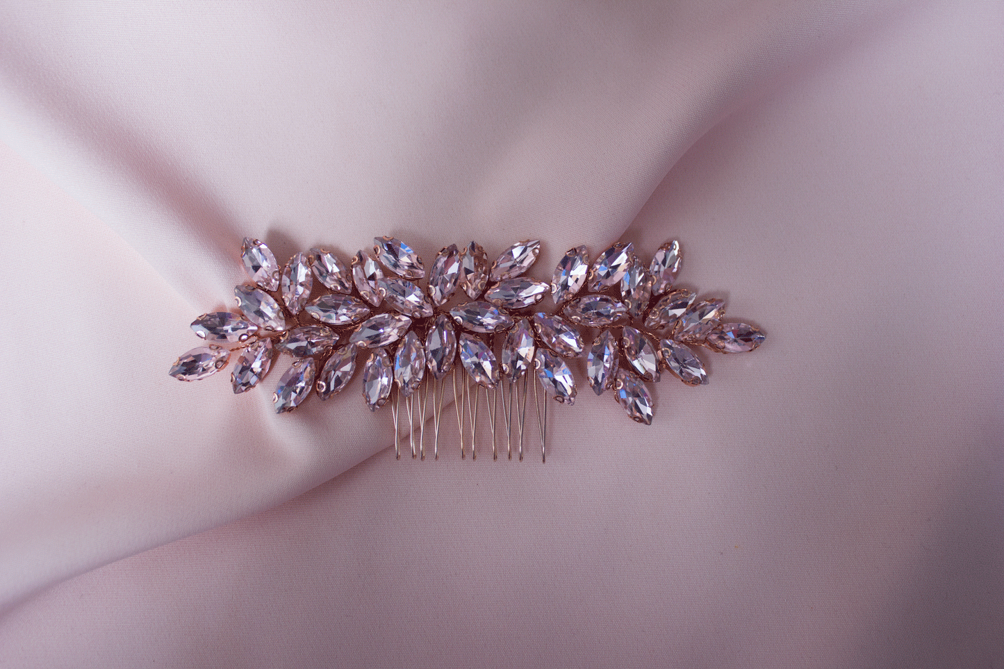 Silberner Brauthaarkamm